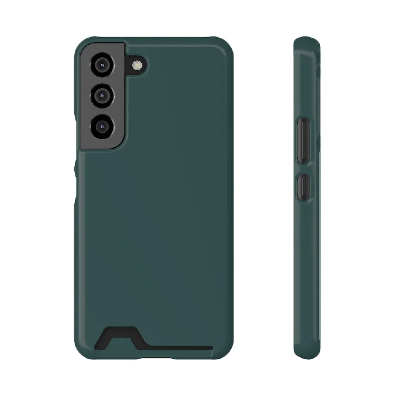 Dark Slate Green Samsung Case (Card)