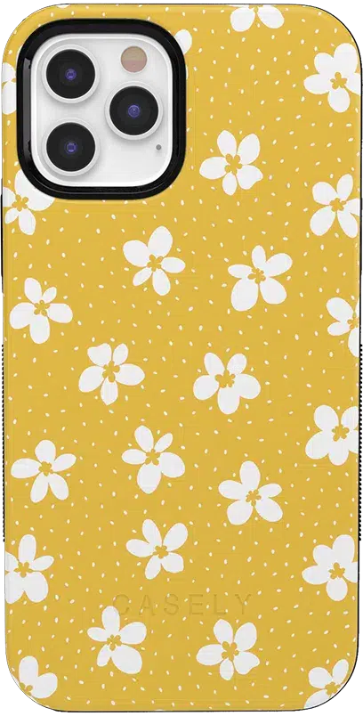 Flower My World | Yellow Floral Case