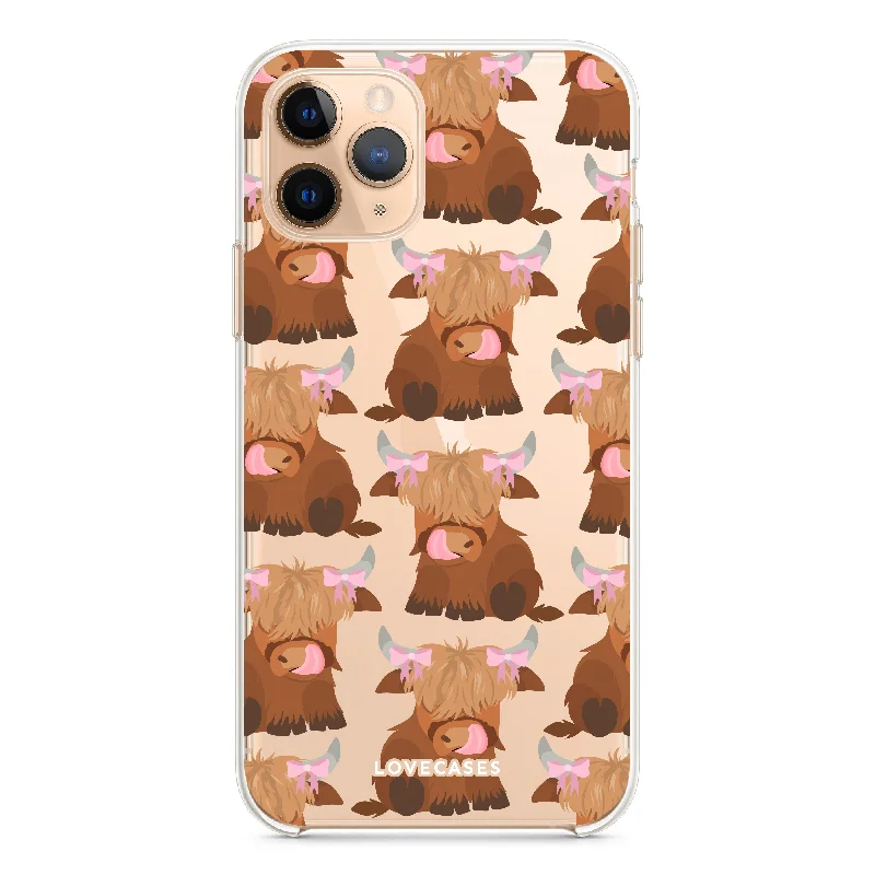 Honey the Baby Highland Cow Phone Case