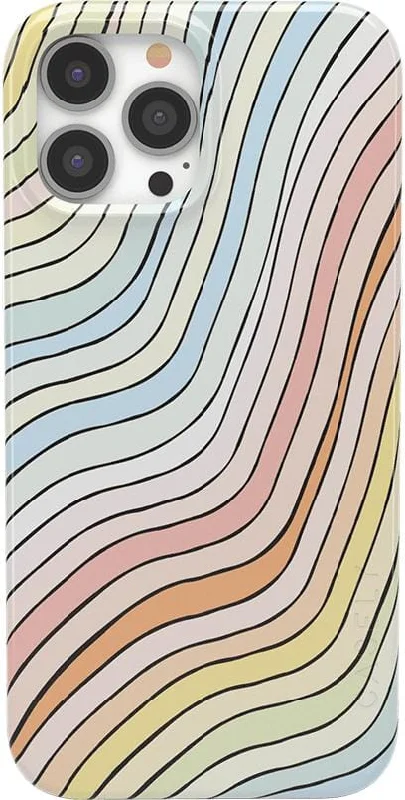 Ride The Wave | Pastel Rainbow Lined Case