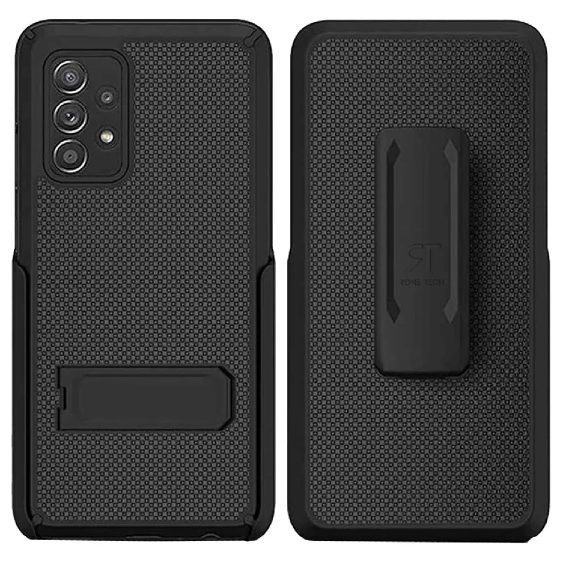 Samsung Galaxy A52 5G Dual-Layer Holster Case with Card Slot