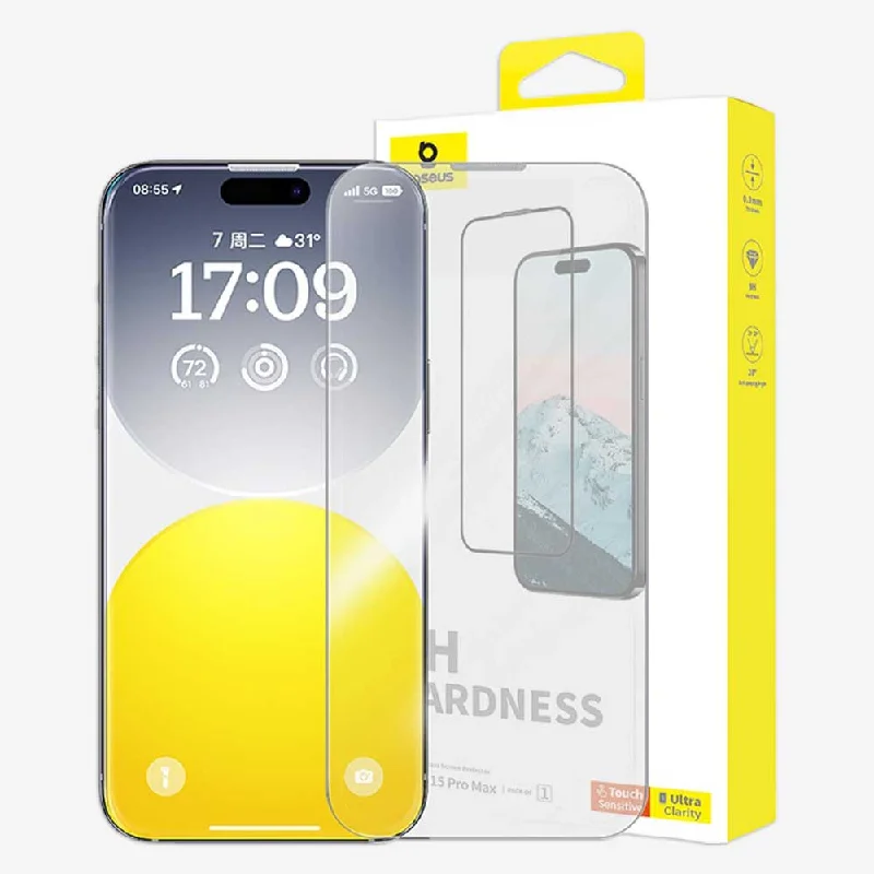 Tempered Glass Screen Protector | iPhone 15 Pro Max by Baseus