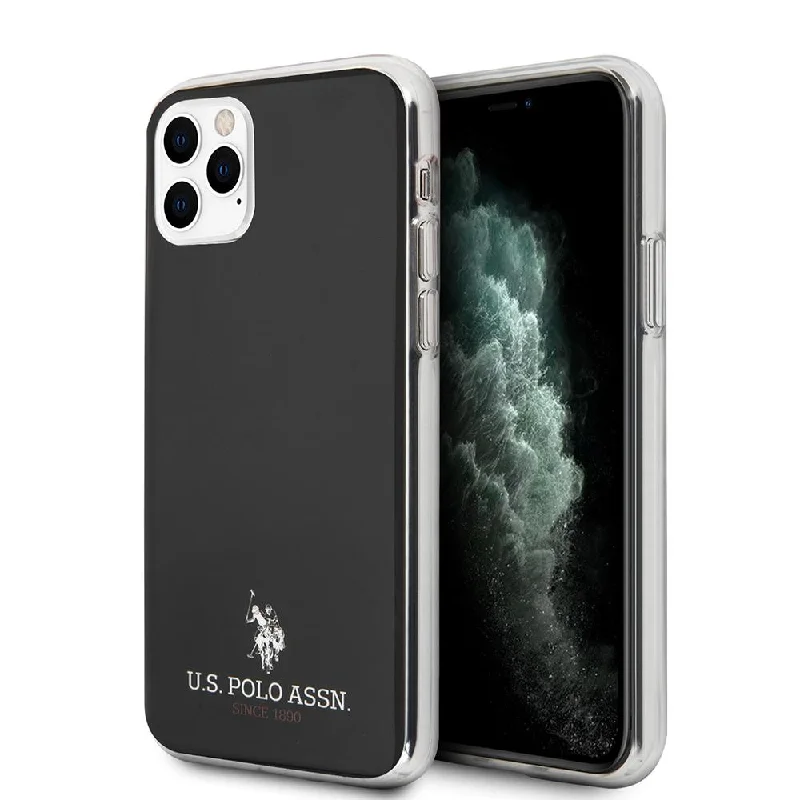 iPhone 11 Pro - Hard Case Black Small Horse Logo - U.S. Polo Assn.