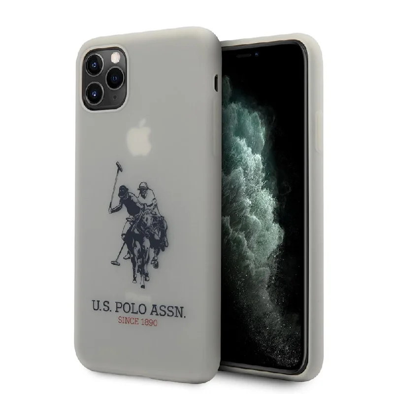 iPhone 11 Pro Max - Silicone Clear Transparent Big Horse - U.S. Polo Assn.